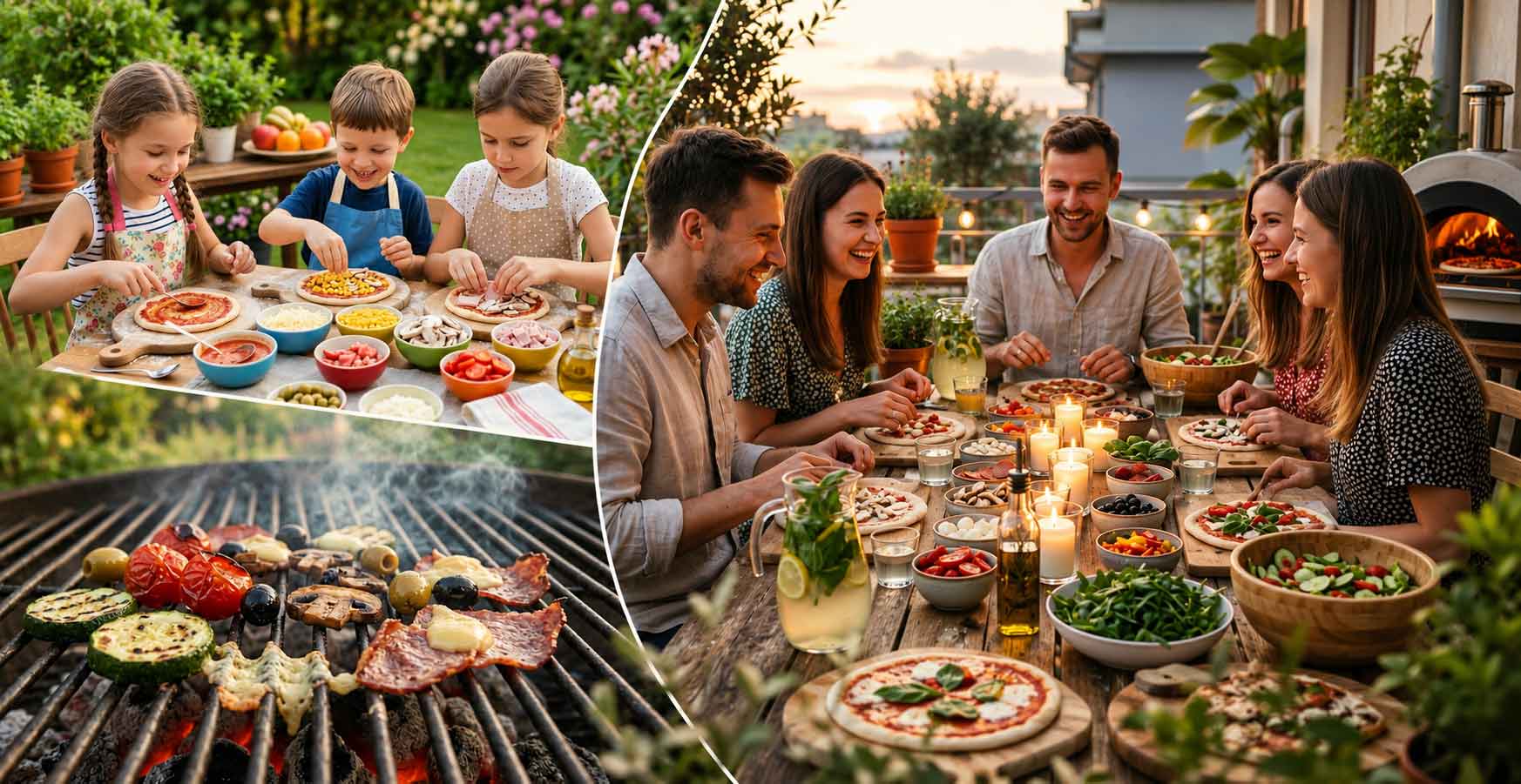 wakacyjne spotkania przy grillu