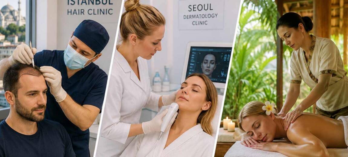 Beauty tourism – przeszczep włosów w Turcji, zabieg dermatologiczny w Korei Południowej i masaż w Tajlandii
