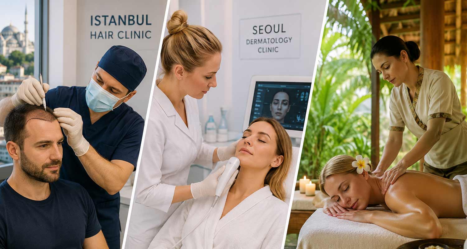 Beauty tourism – przeszczep włosów w Turcji, zabieg dermatologiczny w Korei Południowej i masaż w Tajlandii