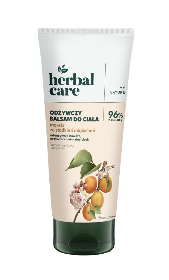 Herbal Care odżywczy balsam do ciała z morelą i słodkimi migdałami
