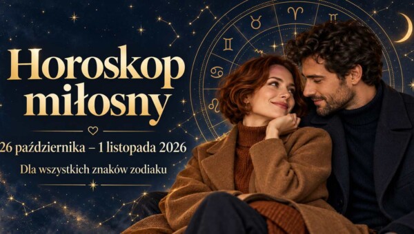 Horoskop miłosny 26 października – 1 listopada 2026 dla wszystkich znaków zodiaku