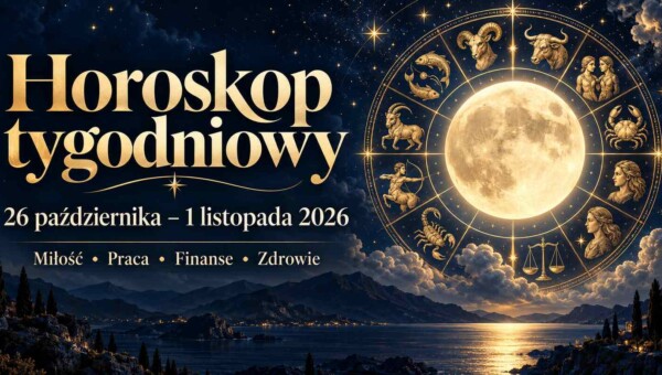 Horoskop tygodniowy 26 października – 1 listopada 2026 dla wszystkich znaków zodiaku