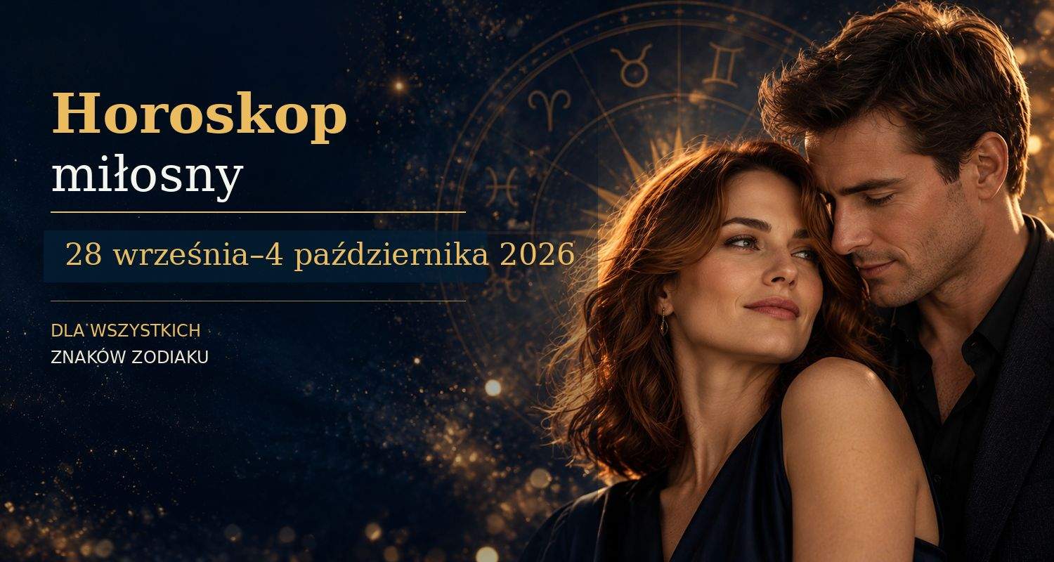 Horoskop miłosny 28 września–4 października 2026 dla wszystkich znaków zodiaku