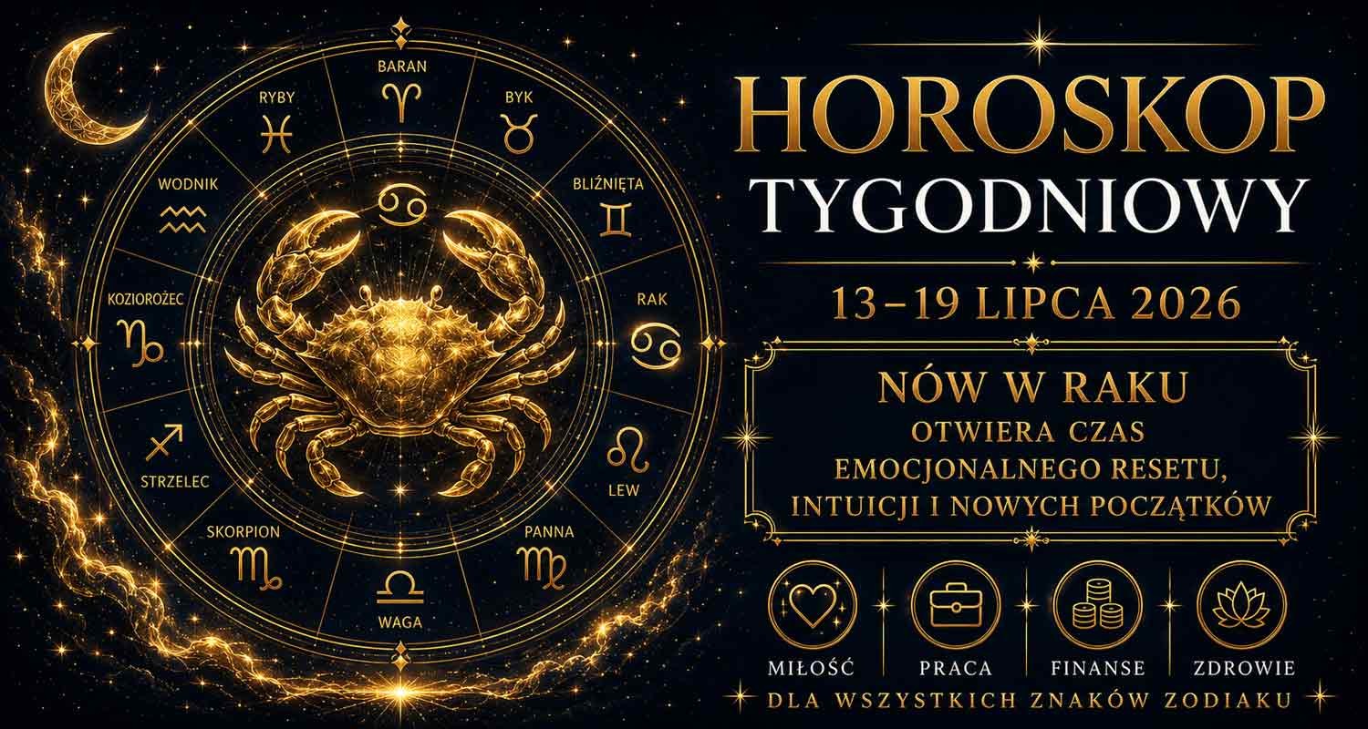 horoskop tygodniowy 13-19 lipca 2026