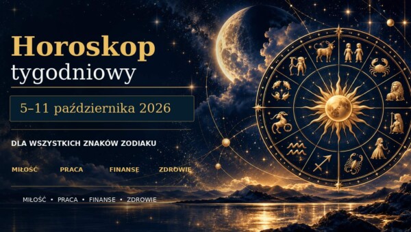 Horoskop tygodniowy 5–11 października 2026 dla wszystkich znaków zodiaku