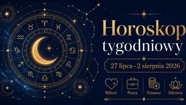 Horoskop tygodniowy 27 lipca–2 sierpnia 2026 dla wszystkich znaków zodiaku