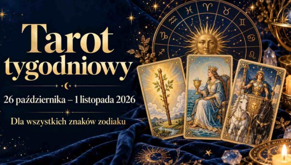 Tarot tygodniowy 26 października – 1 listopada 2026 dla wszystkich znaków zodiaku