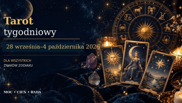 Tarot tygodniowy 28 września–4 października 2026 dla wszystkich znaków zodiaku