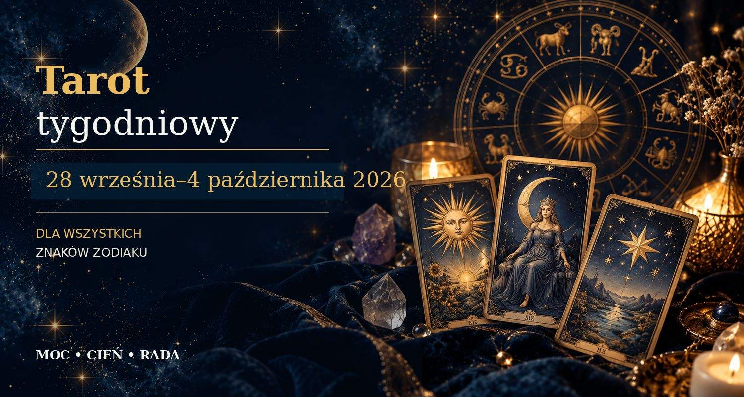Tarot tygodniowy 28 września–4 października 2026 dla wszystkich znaków zodiaku