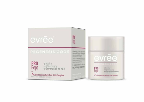 krem-maska na noc evrēe Regenesis Code PRO PEPTIDE