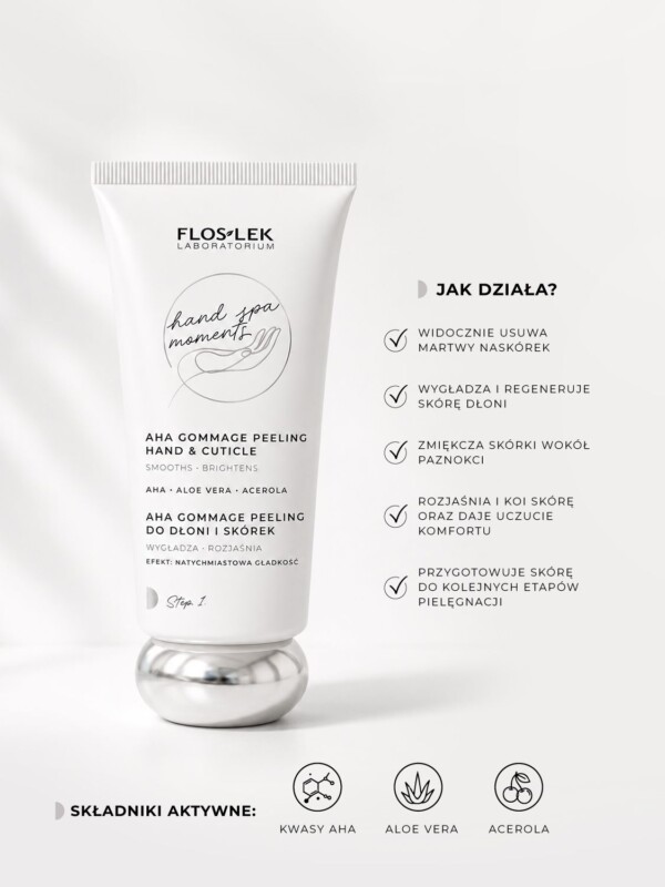 peeling do dłoni FLOSLEK Hand Spa Moments