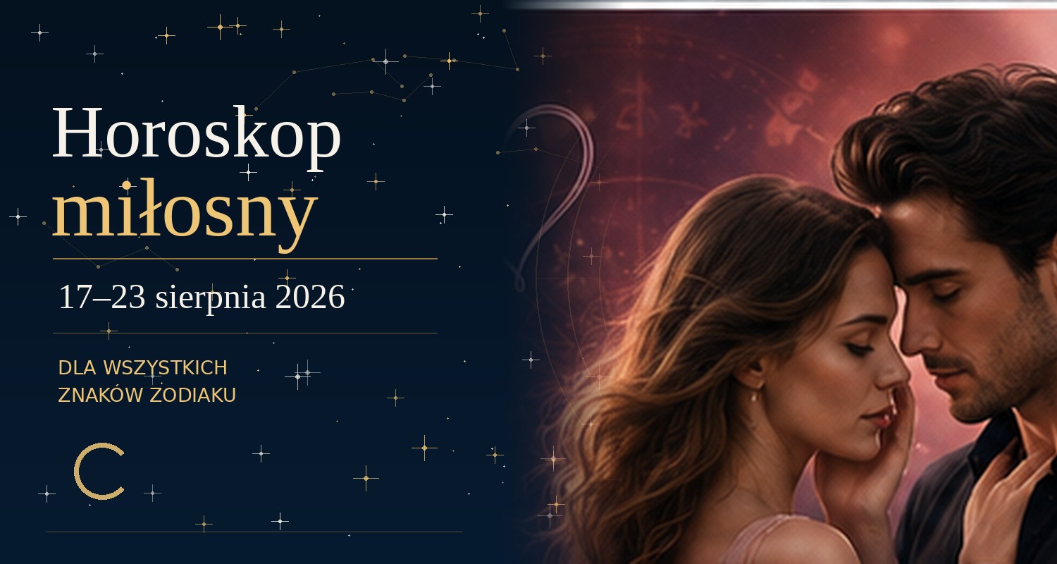 Horoskop miłosny na 17–23 sierpnia 2026 dla wszystkich znaków zodiaku