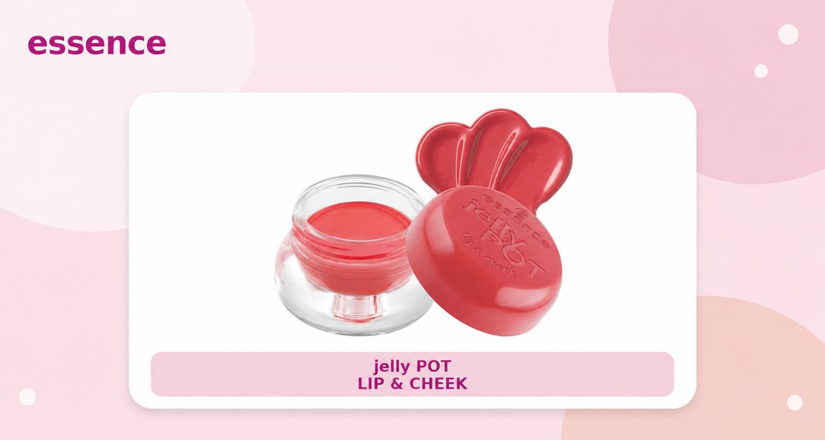 Essence jelly POT Lip & Cheek – żelowy balsam do ust i policzków