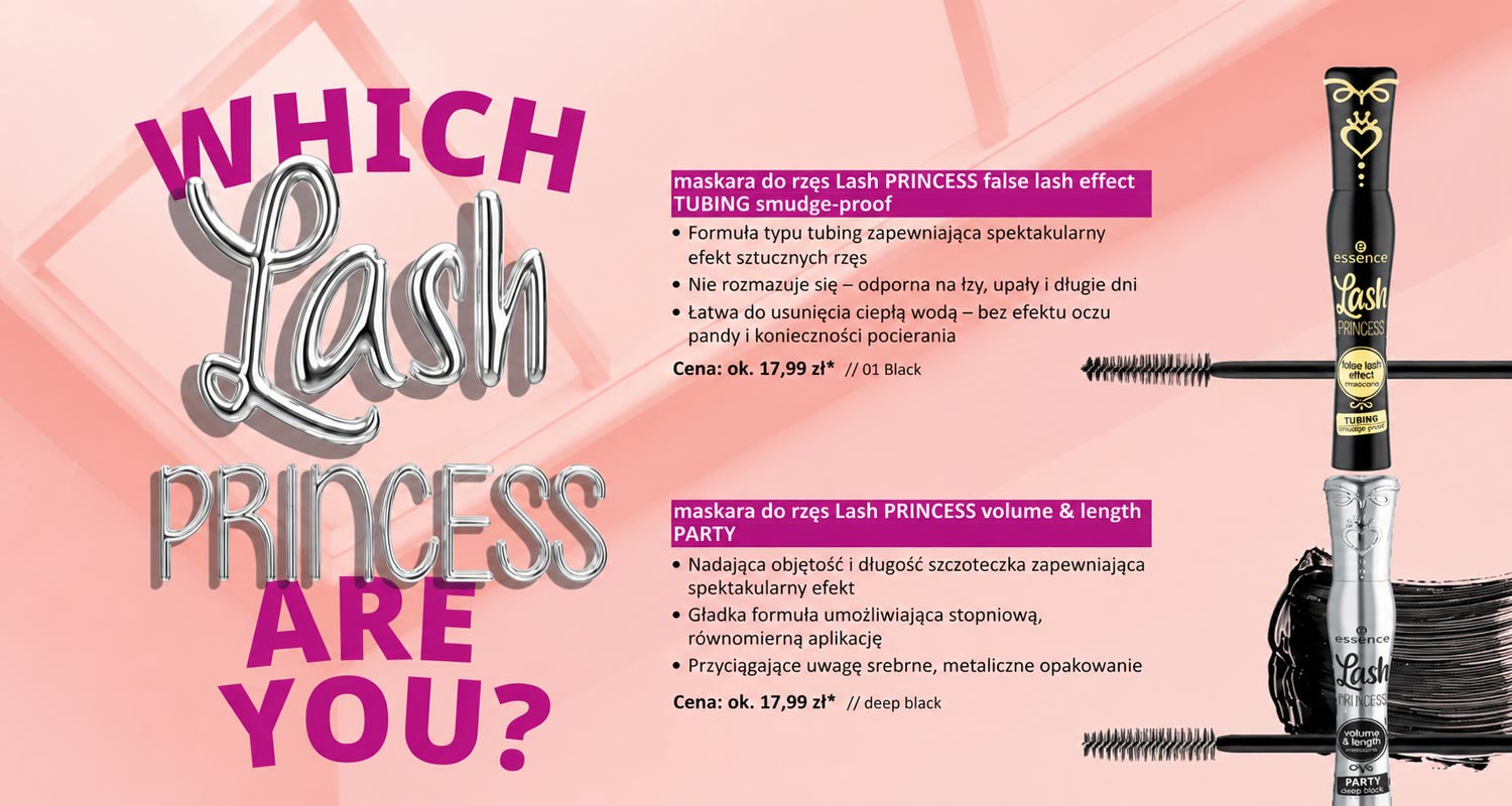 Maskary essence Lash Princess false lash effect Tubing i volume & length Party