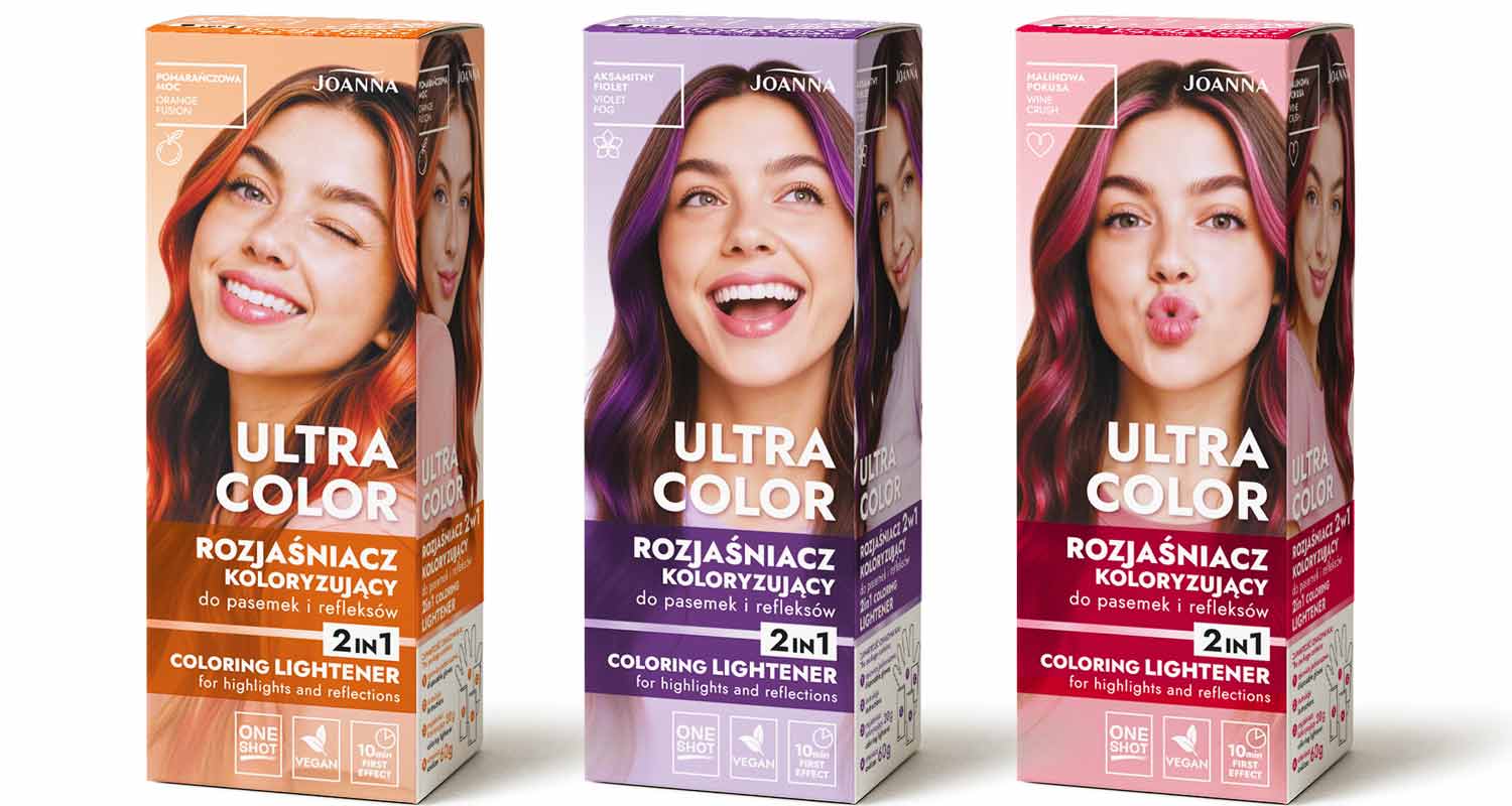 Joanna Ultra Color Rozjaśniacz koloryzujący 2w1