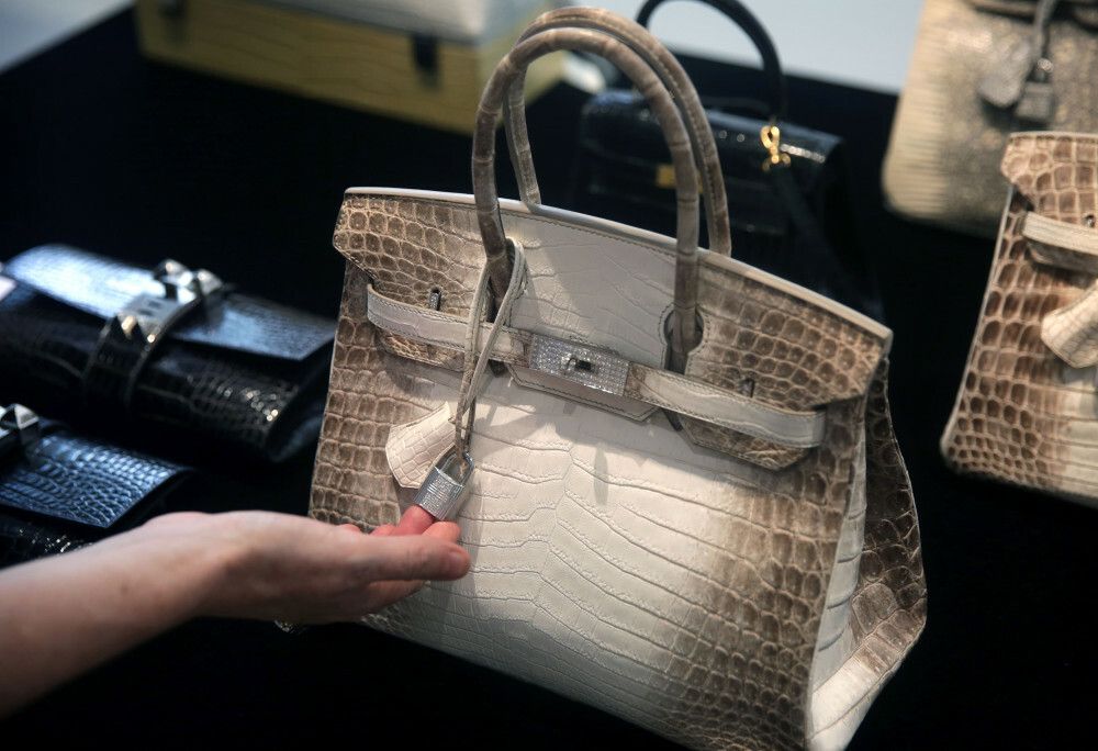 Hermès Diamond Himalaya Birkin ze skóry krokodyla nilowego z diamentowymi okuciami