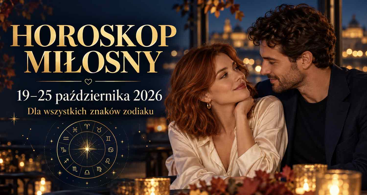 Horoskop miłosny 19–25 października 2026 dla wszystkich znaków zodiaku
