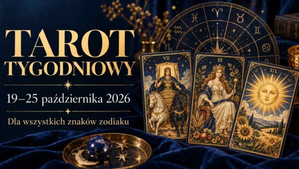 Tarot tygodniowy 19–25 października 2026 dla wszystkich znaków zodiaku