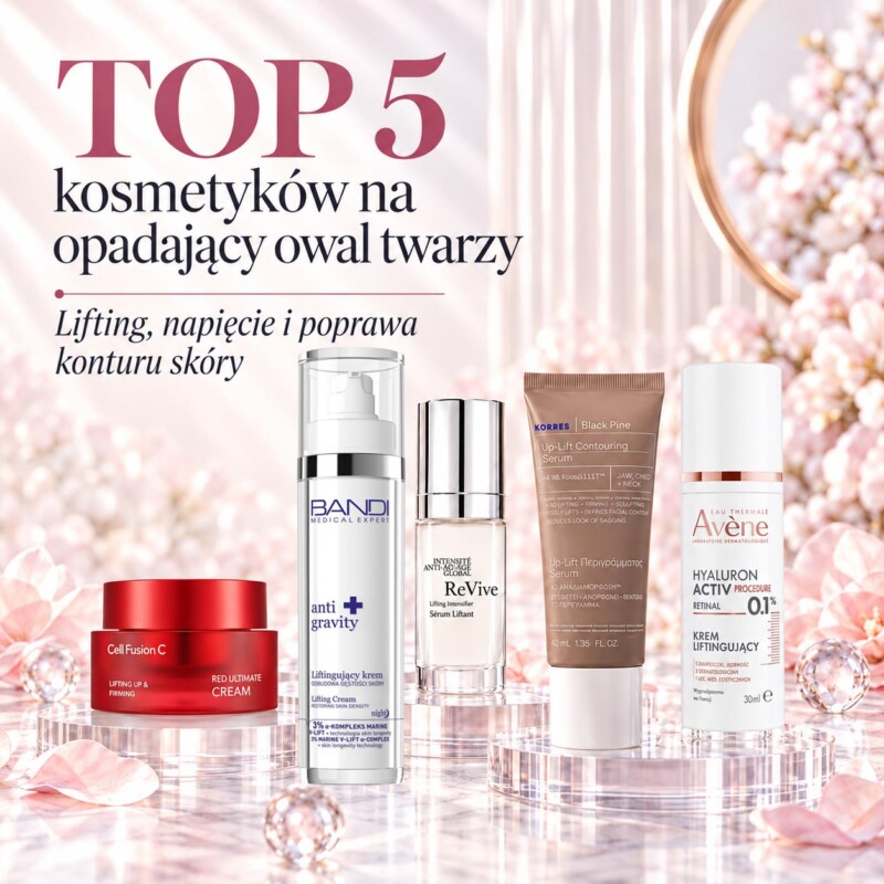 Silniejsze niż grawitacja: TOP 5 kremów na podniesienie owalu twarzy